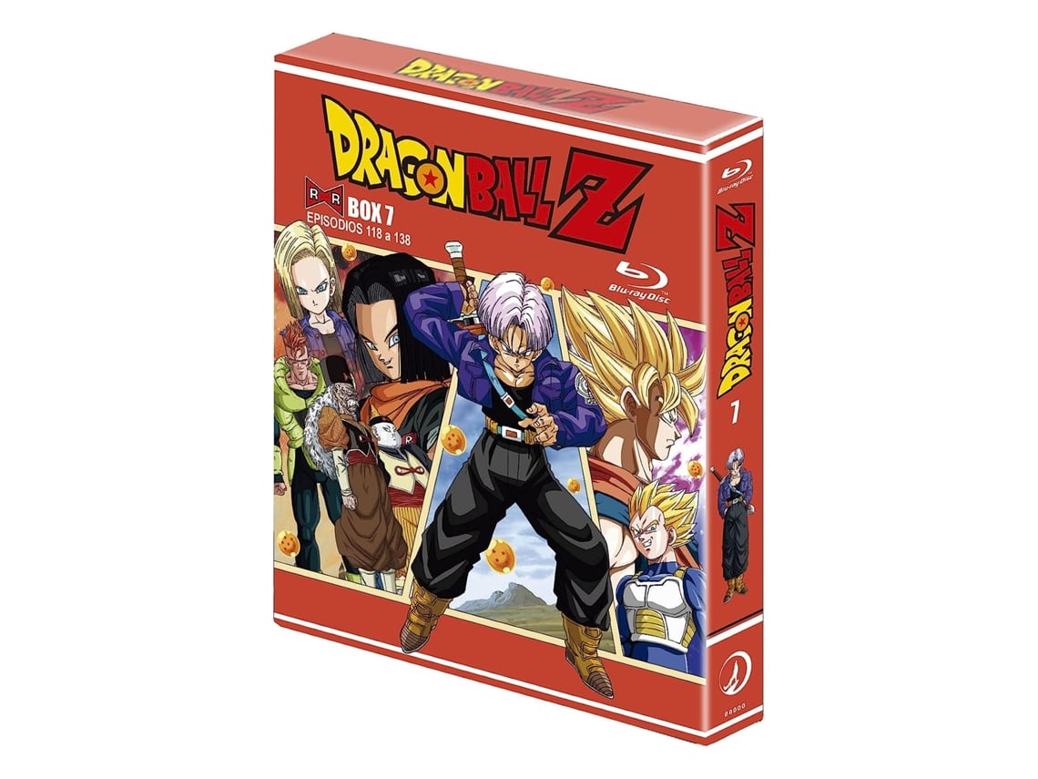 DVD Dragon Ball Z Box 7 Episodios 118 a 137 20 Episodios